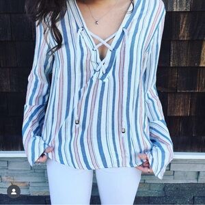 Striped nautical blouse